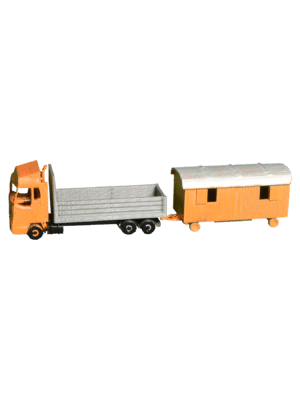 N gauge construction vehicles and sites