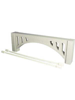 Bogenbrücke gemauert eingleisig