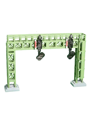 Signalbrücke Spur TT 2-Gleisig mit Ausfahrt- und Vorsignal