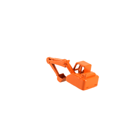 Spur N Radbagger in Transportstellung orange heck