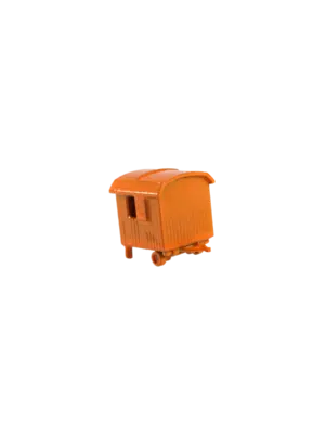 Spur TT Bauwagen einachsig orange